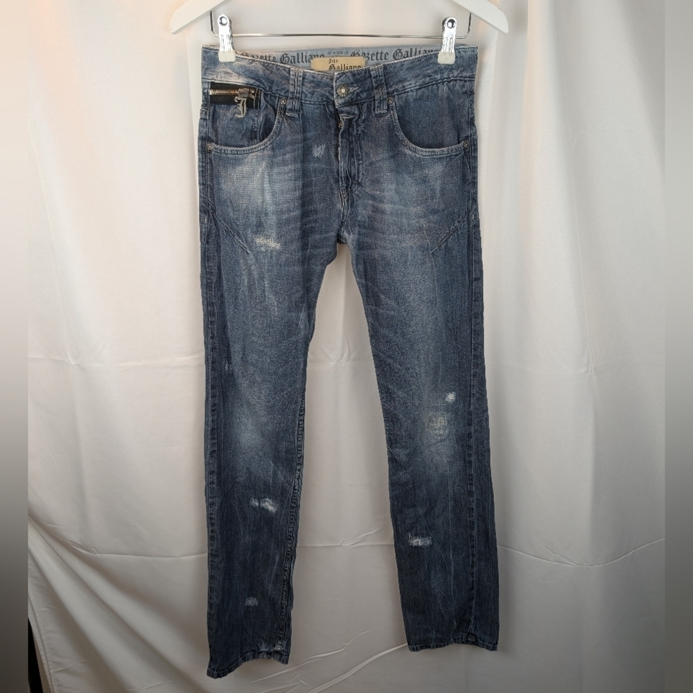 John Galliano Vintage Y2K Boys Jeans Size 14 In GUC